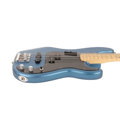 Used Fender American Performer Precison Bass Satin Lake Placid Blue 2019 image 3