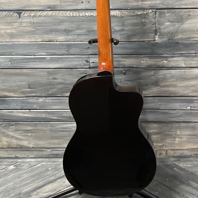 Used Takamine Left Handed GC5CE Nylon String Acoustic-Electric Guitar with Takamine Bag image 5