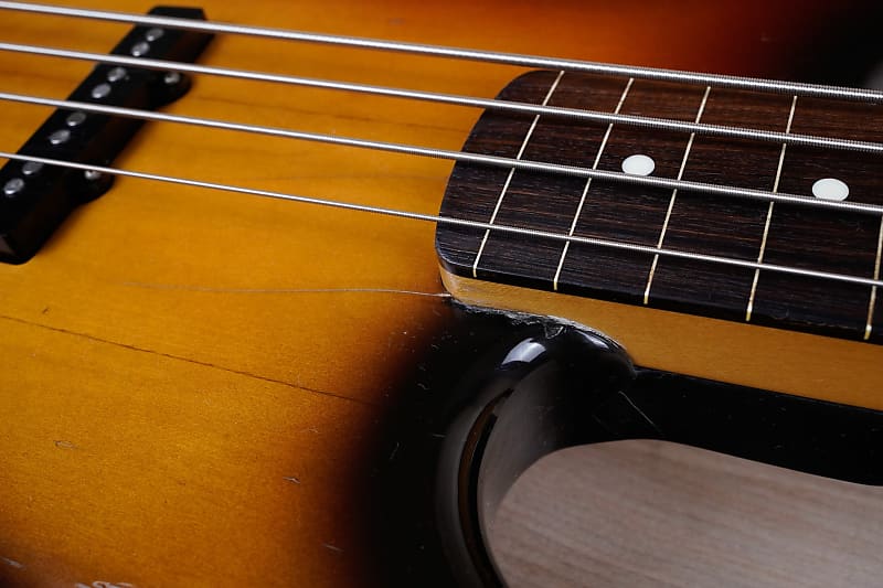 Fender Order Made JB-62 Fretless Jazz Bass MIJ 1991 Sunburst