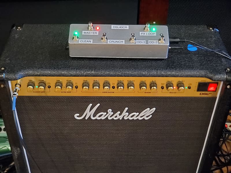 Custom Heavy-Duty 6-Way MIDI Footswitch for DSL40CR / | Reverb