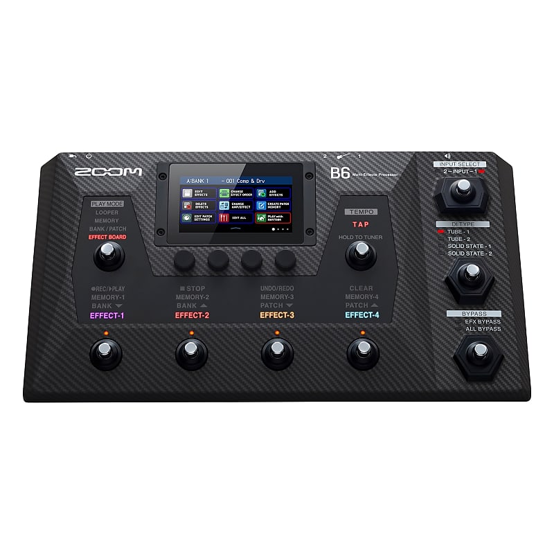 Zoom B6 Bass Multi-Effect Unit | Reverb Zoom B6 Bass Multi-Effect Unit | Reverb