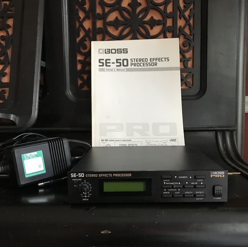 Boss SE50 Stereo Effects Processor with original manual Reverb
