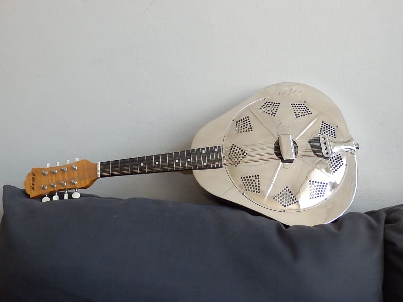 buzzbuzz…johnson リゾネーターマンドリン Johnson Resonator Mandolin | Reverb