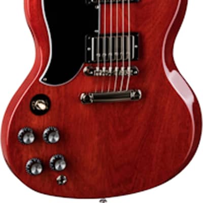 Gibson SG Standard '61 Electric Guitar, Left-Handed (with Case), Vintage Cherry image 2