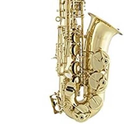 Prelude by Selmer AS711 Student Alto Saxophone - Lacquer with High F# Key image 5