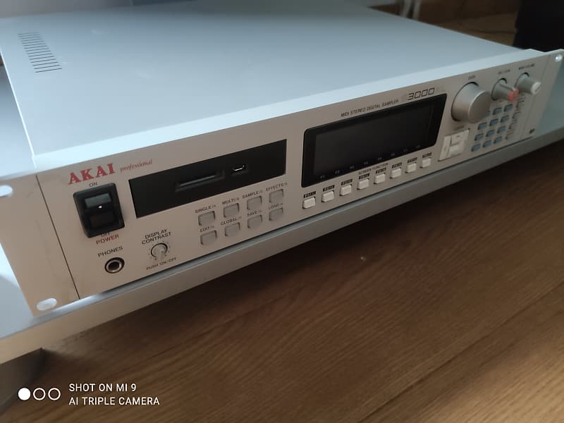 Akai S3000XL MIDI Stereo Digital Sample  [SD card drive installed] image 1