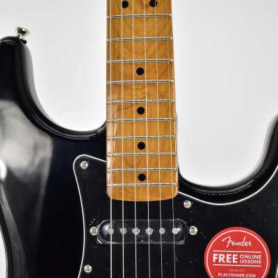 Squier Classic Vibe '70s Stratocaster HSS with Maple Fretboard 2021 Black 3643gr image 7
