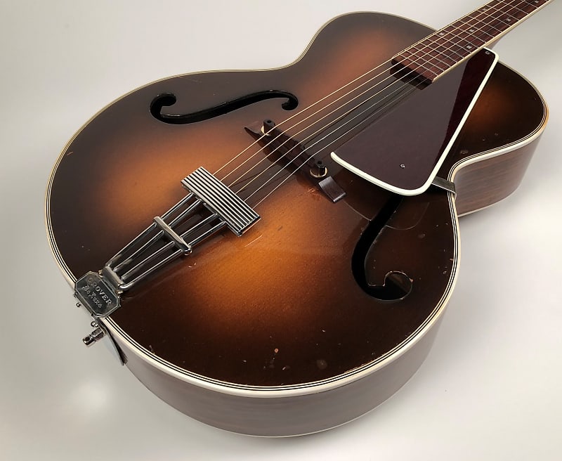 Stunning 1930's Wm. L. Lange Paramount Model "N" Archtop Guitar with Original Case image 1