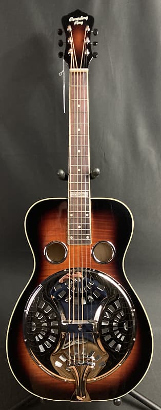 Recording King RR-75PL-SN Phil Leadbetter Signature Square Neck Resonator Guitar Vintage Sunburst image 1