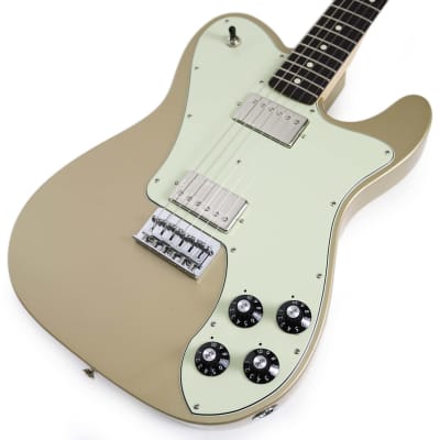 Fender Chris Shiflett Telecaster Deluxe with Rosewood - Shoreline Gold image 8