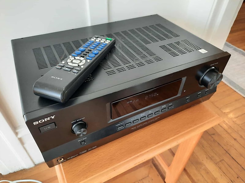 Sony STR-DH520 7.1 Surround Receiver 2001 - Black metal case  			