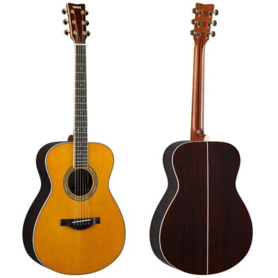 Yamaha LS-TA TransAcoustic L Series Acoustic Electric Guitar - Vintage Tint for sale