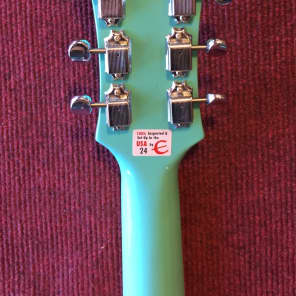 Epiphone Casino Limited Edition Turquoise with Bigsby image 5