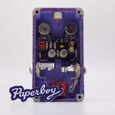 Paperboy Pedals Stank Face Ge Fuzz 2023 - purple paisley | Reverb