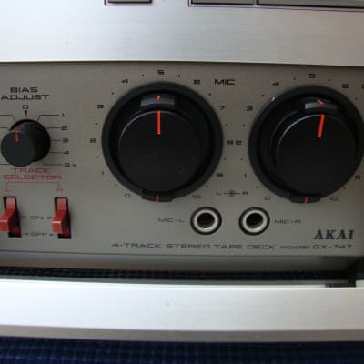 Akai GX-747 Reel to Reel Tape Deck + Hubs + Free Reel - Pro Serviced image 11