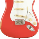 Fender Vintera Road Worn 50s Stratocaster MP Fiesta Red w/bag