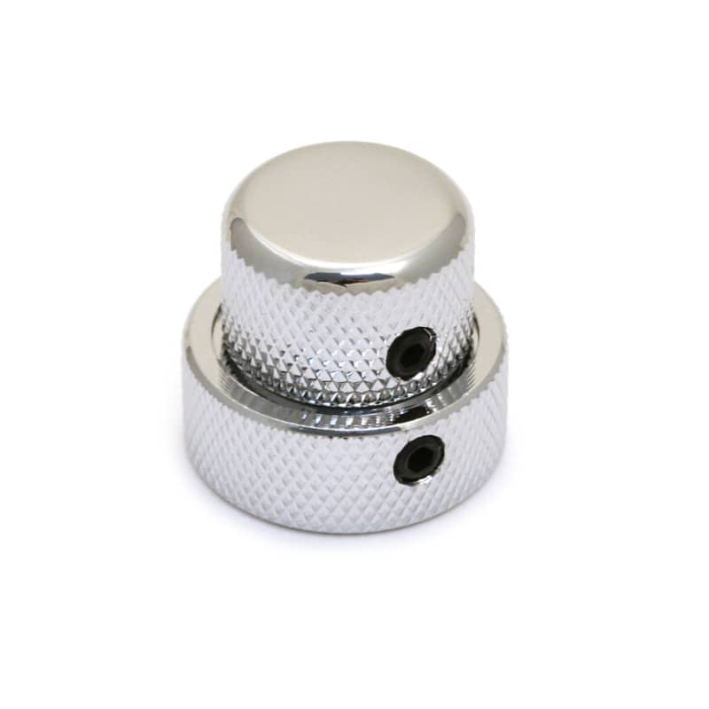 Allparts MK-0137-010 Concentric Stacked Knob Set Chrome