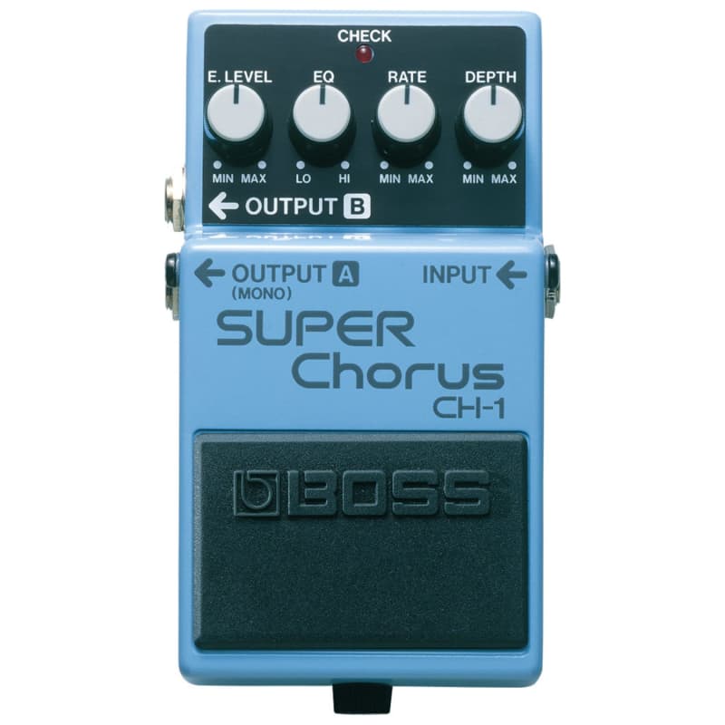 Boss CH-1 Super Chorus (Blue or Pink Label) 1989 - 2001 - Blue 