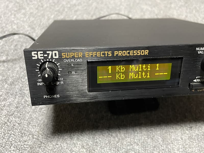 BOSS SE-70 スーパーエフェクトプロセッサー Boss SE-70 Effects Processor For Sale – Tone Tweakers Inc.