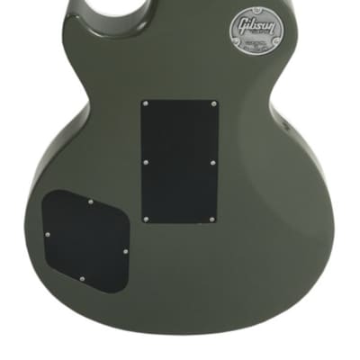 Gibson Custom Shop Les Paul Custom Axcess Floyd Rose Olive Drab with CustomBuckers 2024 image 3