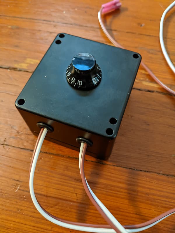 Homemade Amp Attenuator Reverb