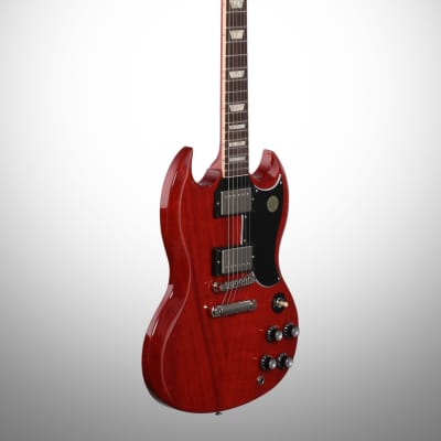 Gibson SG Standard '61 Electric Guitar (with Case), Vintage Cherry image 4