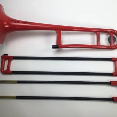 Used pBone Red Bb Tenor Trombone - Signed By Joseph Alessi! [894] image 3