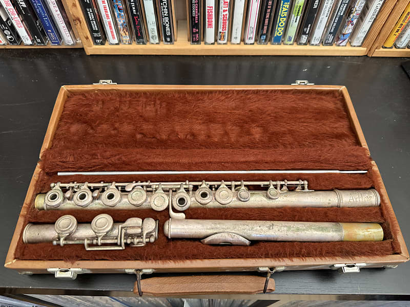 Artley - Nogales, AZ 15-0 Open Holed Flute 1950s - Silver image 1