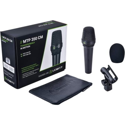 Lewitt MTP 350 CMs Handheld Condenser Vocal Mic with On/Off Switch image 2