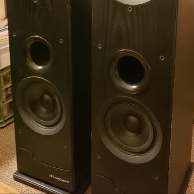 Wharfedale   Emerald EM 97 MK IV Black factory finish looks great on these. image 2