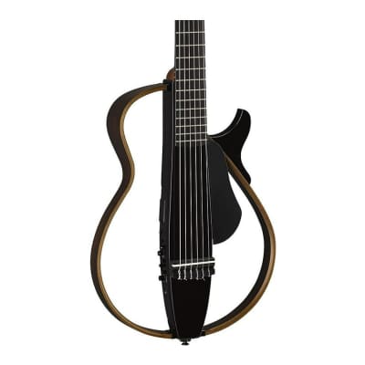 Yamaha SLG200N 6-Nylon String Guitar (Right-Handed, Translucent Black) image 5