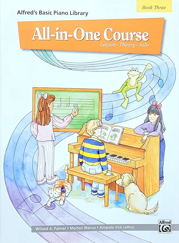 Alfred's Basic Piano Library All-in-One Course Book 3 | Reverb