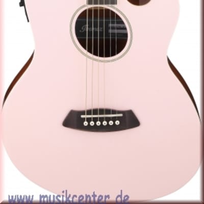 Ibanez TCY10E-PKH Talman Akustikgitarre Doppel Cut Pastel Pink for sale