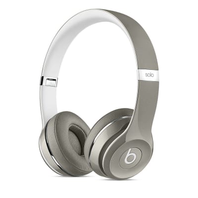 Beats by Dr. Dre Solo2 On-Ear Wired Headphones (Luxe Edition) in Silver image 1
