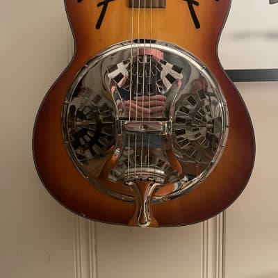 Fender FR-50 Resonator Acoustic Guitar Sunburst | Reverb