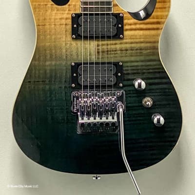 Diamond Guitars - Halycon - EX - Black Fade - Floyd Rose image 2