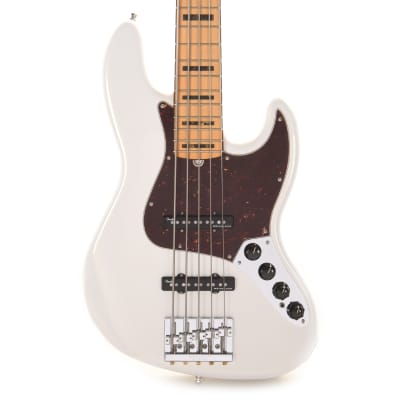 Fender American Ultra Jazz Bass V Arctic Pearl for sale