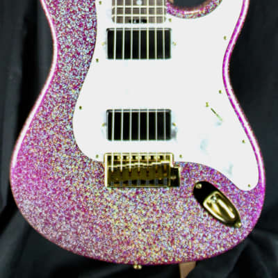 ESP Custom Shop SNAPPER-7 Ohmura T Pink w/case image 2