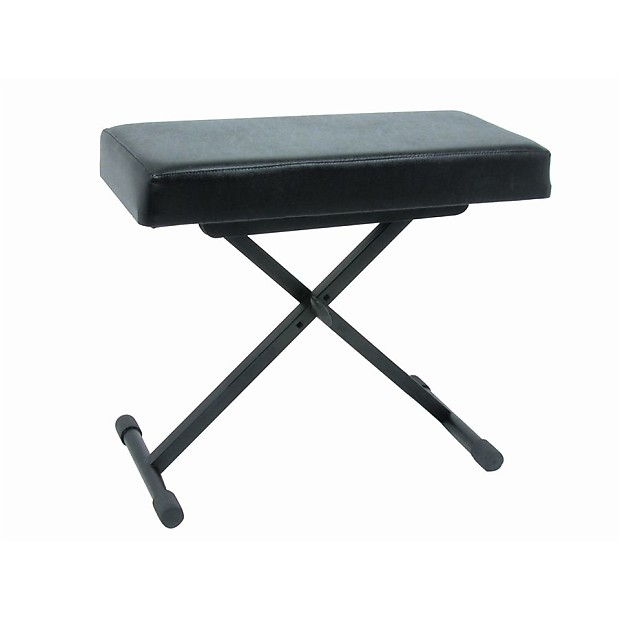 Quik-Lok BX-8 Small Keyboard/Piano Bench with Extra Thick Cushion image 1