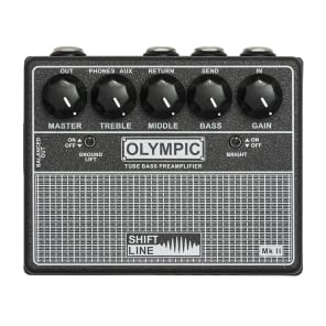Shift Line Olympic MKII Tube Bass Guitar Preamp / DI | Reverb
