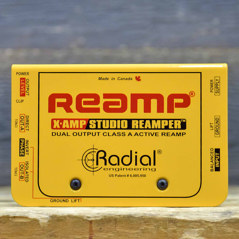 Radial Engineering X-Amp Studio Reamper Dual Output Class A Active Reamp image 1