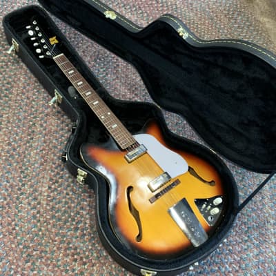 Kent 551 Americana Japan Made 1960s Semi-Hollowbody Guitar