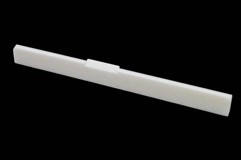 Compensated Bone Saddle for Classical Guitar Reverb
