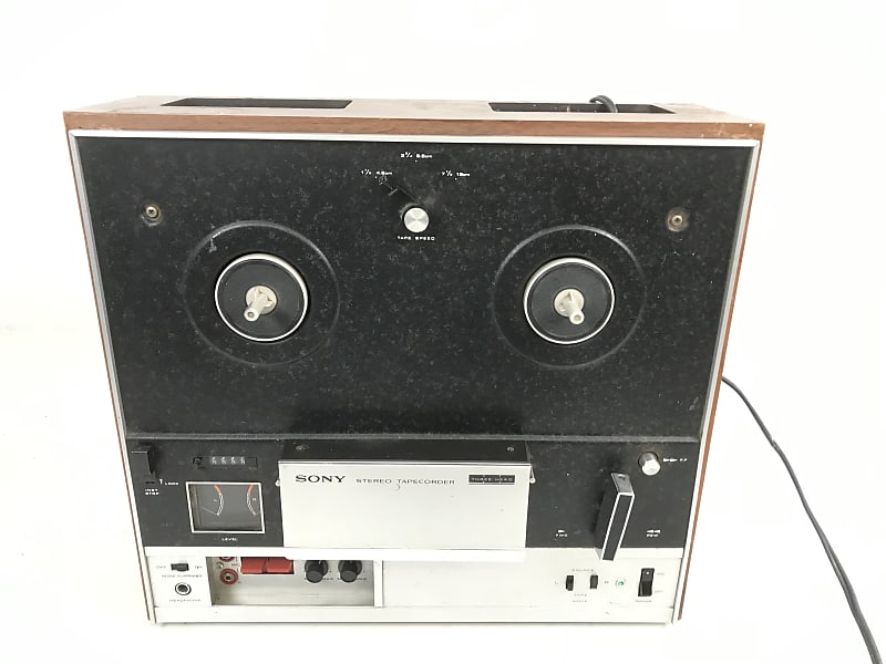 Vintage Sony Stereo Tapecorder TC-355 Reel to Reel Tape Recorder/Player  			