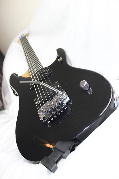 Washburn N4 1992 Black | Reverb