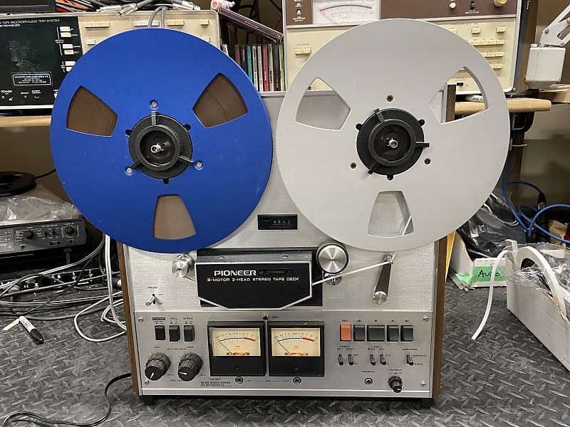 Pioneer RT-1011 1/4 track 10.5 reel to reel tape deck SERVICED! 1976
