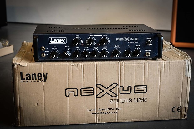 Laney NEXUS-SL Studio Live 1000-Watt Bass Amp Head image 1