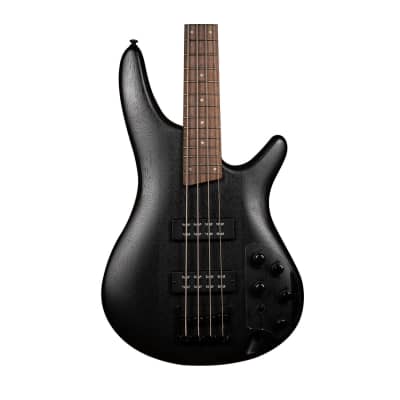 Ibanez SR300EB 4-string Electric Bass Guitar (Weathered Black) image 4