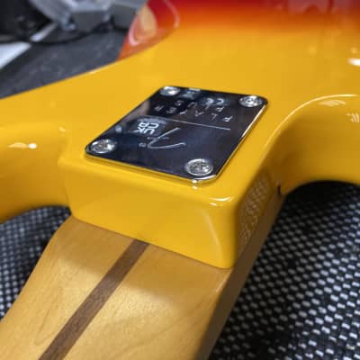 2021 Fender  Player Plus Jazz Bass V - Tequila Sunrise - Includes Fender Gig Bag! image 8