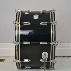 Rogers Jet Black Pearl "Powertone" Drum Kit w/ 26" Bass Drum image 9